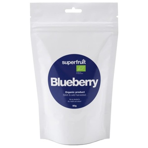 Superfruit Blåbärspulver 90 g produkt bild
