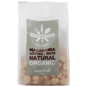Macadamianötter Naturella 200g produkt bild