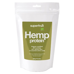 Superfruit Hemp Protein Powder 500 g produktbilde