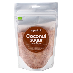 Kokos palmesukker Superfruit Ø 500 g. produktbillede