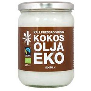 Superfruit Koldpresset Kokosolie Økologisk   500 ml produktbillede