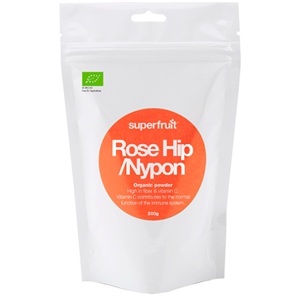 Superfruit Nypon hybenpulver Ø 200 g produktbillede