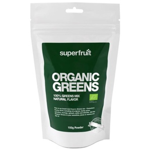 Superfruit Organic Greens Pulver 100 g produkt bild