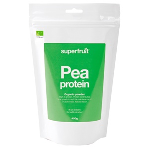 Superfruit Ærte protein Ø 400 g produktbillede