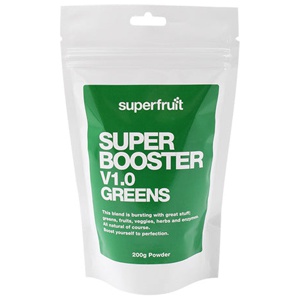 Superfruit Super Booster V1,0 Green pulver - 200 g produktbillede