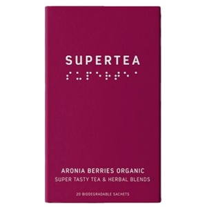 Supertea Aronia Berries Organic 20 påsar produkt bild