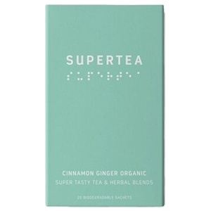 Supertea Cinnamon Ginger Organic 20 påsar produkt bild