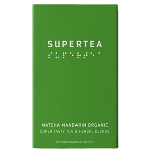 Supertea Matcha Mandarin Organic 20 påsar produkt bild
