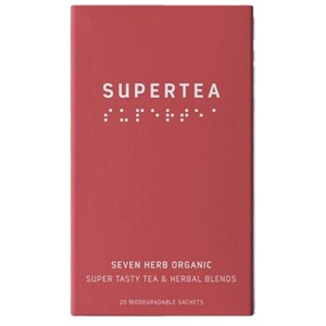 Supertea Seven Herb Wellness Organic 20 påsar produkt bild