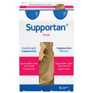 Supportan Drink næringsdrikk cappuccino 4x200 ml produktbilde