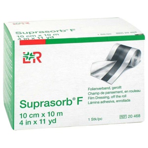 Suprasorb F Folien Wundverb.10 cmx10 m unste.Rolle Produktbild