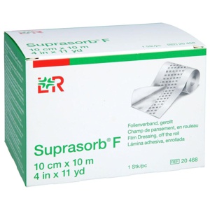 SUPRASORB F Folien-Wundverb.10 cmx10 m unste.Rolle Produktbild