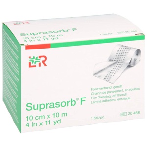 SUPRASORB F Folien Wundverb.10 cmx10 m unste.Rolle Produktbild