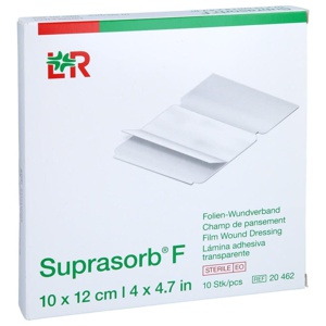 Suprasorb F Folien Wundverb.10x12 cm steril Produktbild