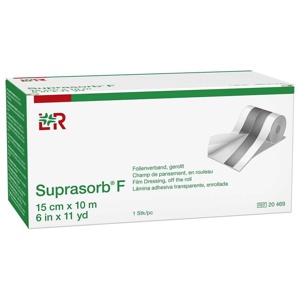 SUPRASORB F Folien Wundverb.15 cmx10 m unste.Rolle Produktbild