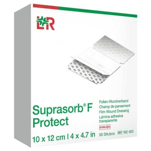 SUPRASORB F Protect Folien-Wundverb.10x12 cm ste. Produktbild