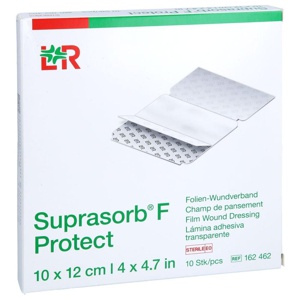 SUPRASORB F Protect Folien-Wundverb.10x12 cm ste. Produktbild