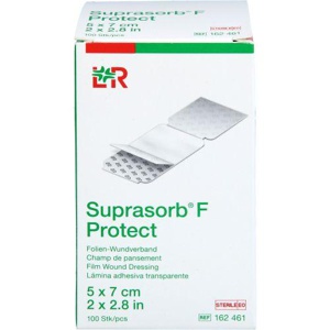 SUPRASORB F Protect Folien-Wundverb.5x7 cm ste. Produktbild