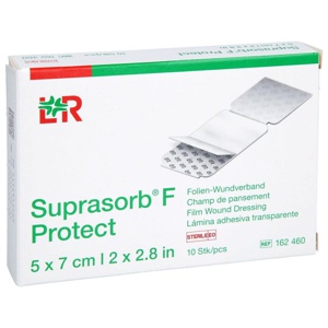SUPRASORB F Protect Folien-Wundverb.5x7 cm ste. Produktbild