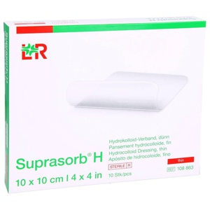 SUPRASORB H Hydrokoll.Verb.dünn 10x10 cm Produktbild