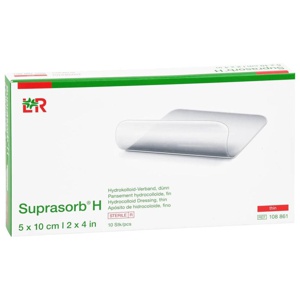 SUPRASORB H Hydrokoll.Verb.dünn 5x10 cm Produktbild