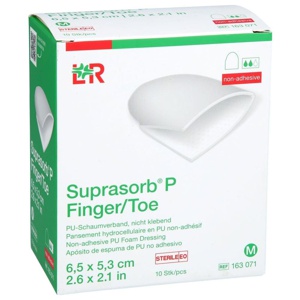 SUPRASORB P Finger/Toe PU-Schaumverb.steril Gr.M Produktbild