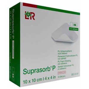 SUPRASORB P PU-Schaumv.nicht klebend 10x10 cm Produktbild