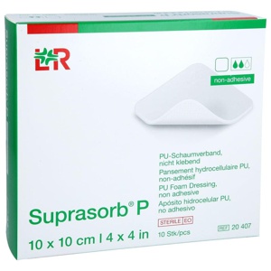 SUPRASORB P PU-Schaumv.nicht klebend 10x10 cm Produktbild