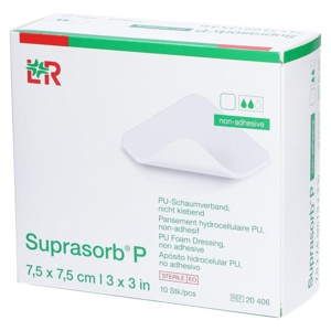 SUPRASORB P PU-Schaumv.nicht klebend 7,5x7,5cm ste Produktbild
