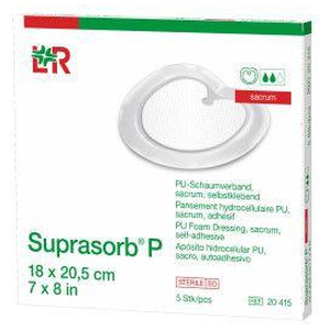 SUPRASORB P PU-Schaumv.selbstkl.sacrum 18x20,5 cm Produktbild