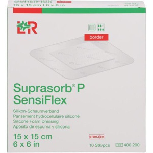 SUPRASORB P SensiFlex border 15x15cm Produktbild