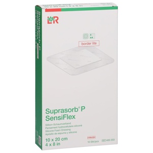 SUPRASORB P SensiFlex border lite 10x20cm Produktbild