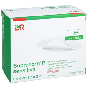 SUPRASORB P sensitive PU-Schaumv.non-bor.5x5cm Produktbild