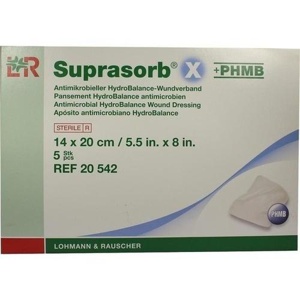 SUPRASORB X+PHMB HydroBalance Wundverb.14x20 cm Produktbild