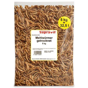 Supravit Mehlwürmer getrocknet Produktbild