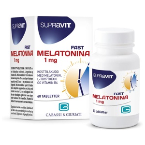Supravit Melatonina 60 tabletter produktbilde