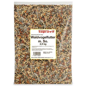 Supravit Waldvogelfutter mit Sonnenblumenkernen 2,5 kg Produktbild