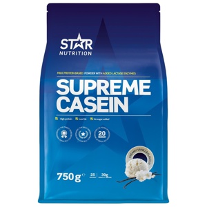 Supreme Kasein 750 g - Creamy Vanilla produkt bild