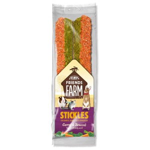 Sup Stickles Morot & Broccoli för Smådjur - 100 g produkt bild