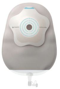 SenSura Mio Convex Flip 1-dels urostomipåse Maxi, neutralt grå, uppklippbart hål 10-40 mm, dia 126 Maxi, neutralt grå, uppklippbart hål 10-40 mm, dia 126 Urostomipåse, endels 10 styck produkt bild
