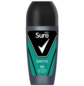 Sure Men Anti-Perspirant Roll-On Sensitive 50ml product image