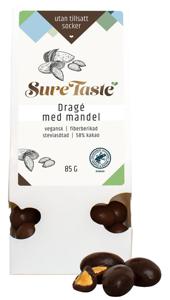 Sure Taste Drage Mandel Mörk Choklad 85 g produkt bild