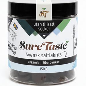 Sure Taste Saltlakrits 150 g produkt bild