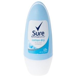 Sure Women Anti-Perspirant Roll-On Cotton Dry 50ml product image