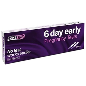 Suresign 6 Day Early Pregnancy Test product image