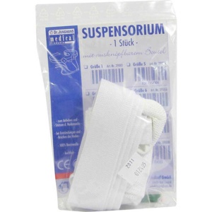 Suspensorium Größe 10 abknöpfbarer Beutel, 1 St n.v. Produktbild