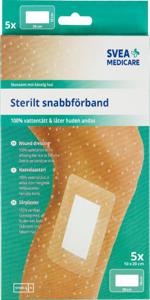 Svea Medicare Sterilt Snabbförband Vattentätt 10x20 produkt bild