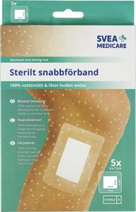Svea Medicare Sterilt Snabbförband Vattentätt 6x7 cm produkt bild