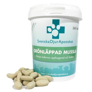 Svenska DjurApoteket Grönläppad Mussla 360 tabletter produkt bild