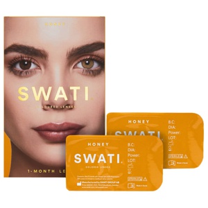 Swati 1-Monats-Kontaktlinsen Honey Produktbild